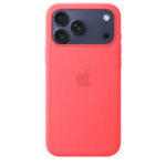 Калъф от Apple iPhone 17 Pro Max Silicone Case with MagSafe - Bright Guava (SEASONAL) - Image 2