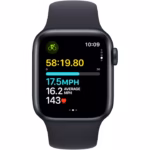 Apple Watch SE2 v3 GPS 44mm Midnight Alu Case with Midnight Sport Band - M/L - Image 5