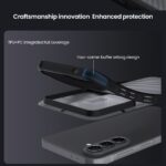 Калъф от Nillkin CamShield PRO Hard Case for Samsung Galaxy A37 Transparent Black - Image 5