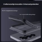 Калъф от 
Nillkin CamShield PRO Hard Case for Samsung Galaxy S26 Ultra Transparent Black - Image 5