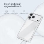 Калъф от Nillkin Nature TPU Pro Case for iPhone 17 Pro Max - Translucent Black - Image 4