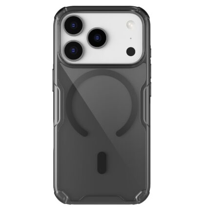 Калъф от Nillkin Nature TPU Pro Magnetic Case Compatible with MagSafe for iPhone 17 Pro - Translucent Black