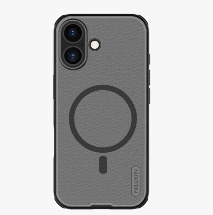 Калъф от Nillkin Super Frosted Shield Pro Magnetic Case Compatible with MagSafe for iPhone 17 - Translucent Black
