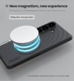 Калъф от 
Nillkin Super Frosted PRO Magnetic Back Cover for Samsung Galaxy S26 Black - Image 3