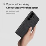 Калъф от 
Nillkin Super Frosted PRO Magnetic Back Cover for Samsung Galaxy S26 Black - Image 4