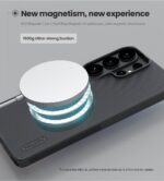 Калъф от 
Nillkin Super Frosted PRO Magnetic Back Cover за Samsung Galaxy S26 Ultra Black - Image 3