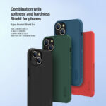 Калъф от Nillkin Super Frosted PRO Back Cover за Apple iPhone 14 Black (Without Logo Cutout) - Image 3