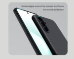 Калъф от 
Nillkin Super Frosted PRO Back Cover for Samsung Galaxy S25 FE Black - Image 4