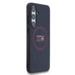 Калъф от 
Red Bull PU Leather Red Ring MagSafe Case for Samsung Galaxy S25 FE Navy - Image 4