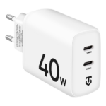 Зарядно от Tactical Base Plug Dual 40W White - Image 2