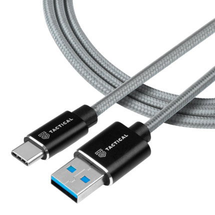 Кабел от Tactical Fast Rope Kevlar Cable USB-AUSB-C 1m Grey