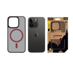 Калъф от Tactical MagForce Hyperstealth 2.0 Cover for iPhone 14 Pro Max BlackRed - Image 3