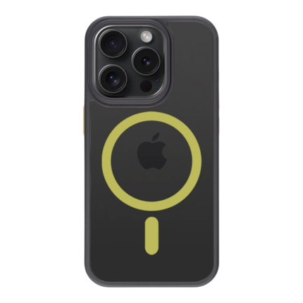 Калъф от Tactical MagForce Hyperstealth 2.0 Cover за iPhone 15 Pro BlackYellow