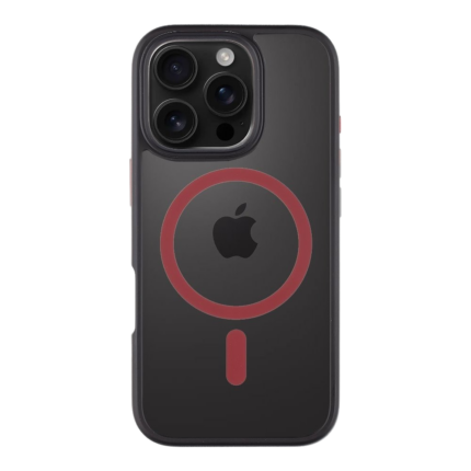 Калъф от Tactical MagForce Hyperstealth 2.0 Cover за iPhone 16 Pro Black/Red