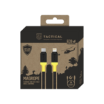 Кабел 
Tactical MagRope USB-C/Lightning 1m Black/Yellow - Image 2