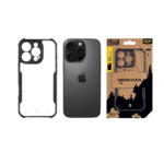 Калъф от Tactical Quantum Stealth Cover за Apple iPhone 16 Pro Clear/Black - Image 3