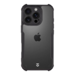 Калъф от Tactical Quantum Stealth Cover за Apple iPhone 16 Pro Clear/Black
