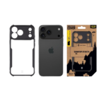 Калъф от Tactical Quantum Stealth Cover за Apple iPhone 17 Pro Max Clear/Black - Image 3