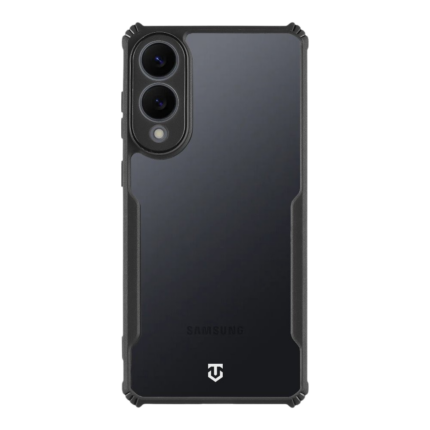Калъф от Tactical Quantum Stealth Cover за Samsung Galaxy S25 Edge Clear/Black