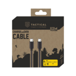 Кабел Tactical Smooth Thread Cable USB-C/USB-C 1m Black - Image 2