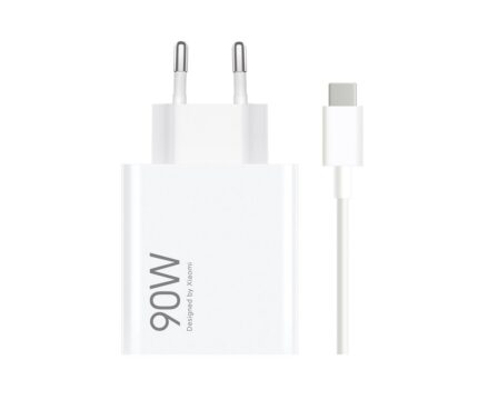 Зарядно Xiaomi MDY-15-EK USB-A 90W Travel Charger + Data Cable USB-C 6A White
