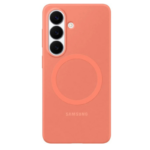 Калъф от Samsung Silicone Magnet Cover for Galaxy S26 Coral Red