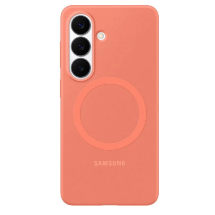 Калъф от Samsung Silicone Magnet Cover for Galaxy S26 Coral Red