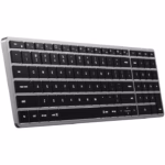 Satechi SLIM X2 Slim Bluetooth Wireless Keyboard + Num. Keypad - US - Space Grey - Image 2