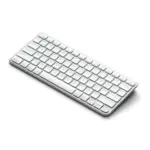 Satechi Slim EX1 Wireless Keyboard - US English - Silver - Image 2