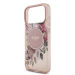 Калъф от Guess IML Flowers Strap MagSafe Case for iPhone 17 Pro Max Pink - Image 4