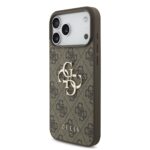 Калъф от Guess PU 4G Metal Logo Case for iPhone 17 Pro Max Brown - Image 2