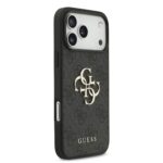 Калъф от Guess PU 4G Metal Logo Case for iPhone 17 Pro Max Grey - Image 4