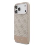 Калъф от Guess PU 4G Stripe Case for iPhone 17 Pro Max Pink - Image 2