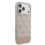 Калъф от Guess PU 4G Stripe Case for iPhone 17 Pro Max Pink - Image 4