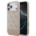 Калъф от Guess PU 4G Stripe Case for iPhone 17 Pro Max Pink