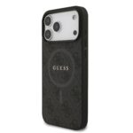 Калъф от Guess PU Leather 4G Colored Ring MagSafe Case for iPhone 17 Pro Max Black - Image 2
