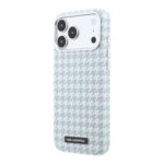 Калъф от Karl Lagerfeld PU Houndstooth Resin Plate MagSafe Case for iPhone 17 Pro Max Blue - Image 2