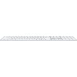 Apple Magic Keyboard (2024) w Touch ID and Numeric Keypad - Bulgarian - White Keys - Image 4