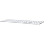 Apple Magic Keyboard (2024) w Touch ID and Numeric Keypad - Bulgarian - White Keys - Image 2